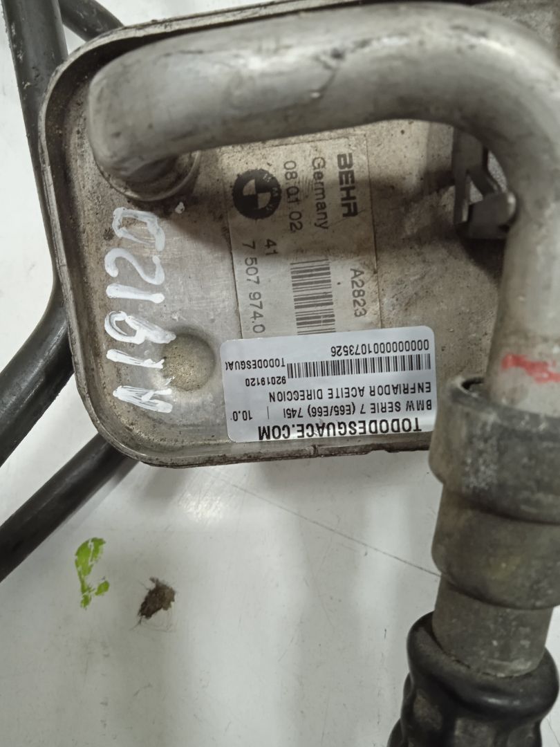 Enfriador aceite direccion bmw serie 7 (e65e66) 745i