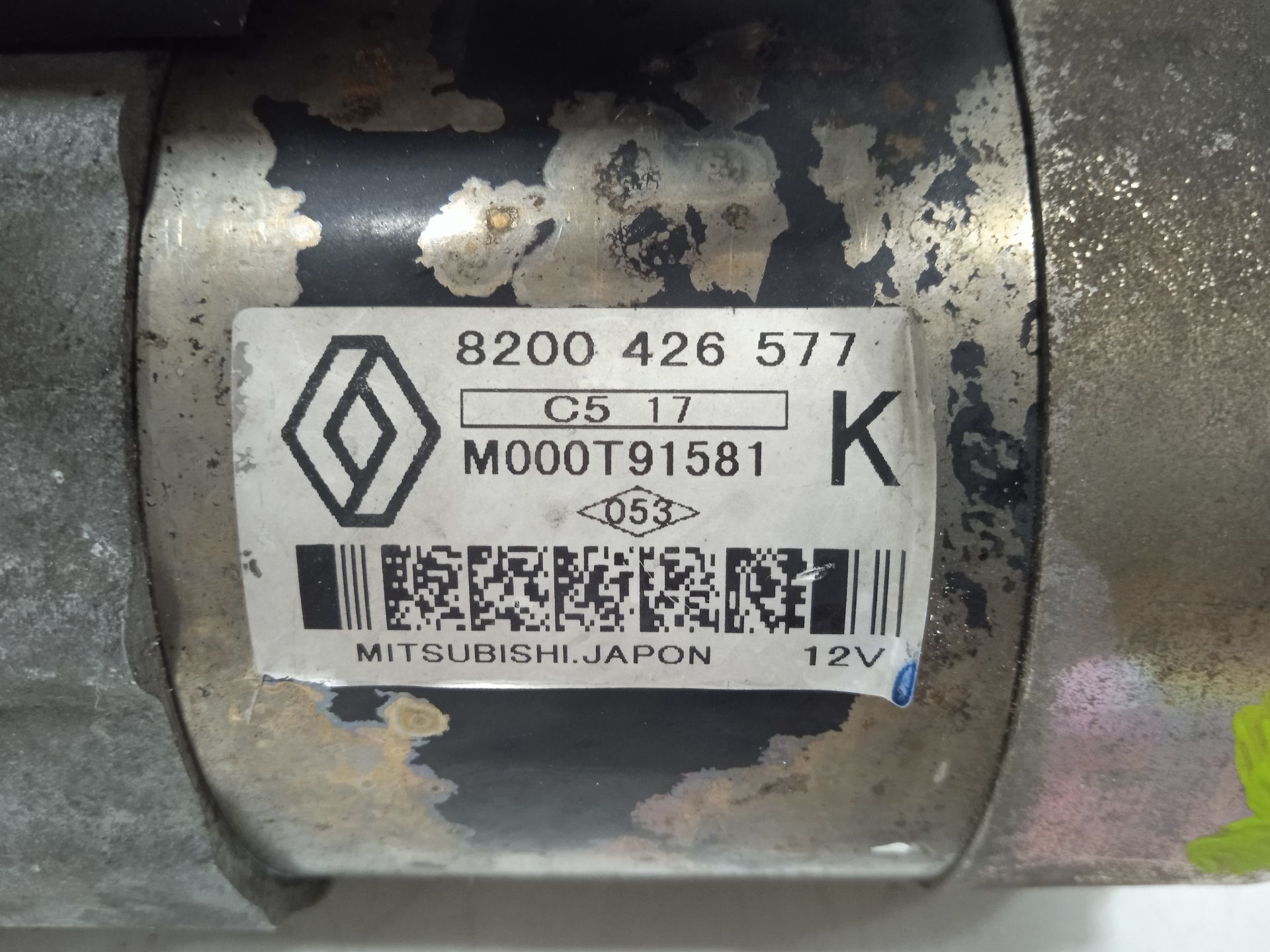 Motor arranque renault clio ii fase ii (bcb0) authentique