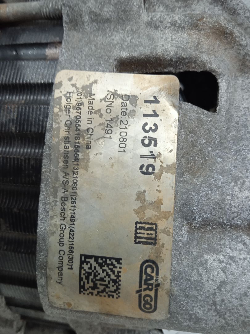 Alternador mitsubishi galloper (hyundai)(02.1998) 2.5 tdi s.e. confort (5ptas.)
