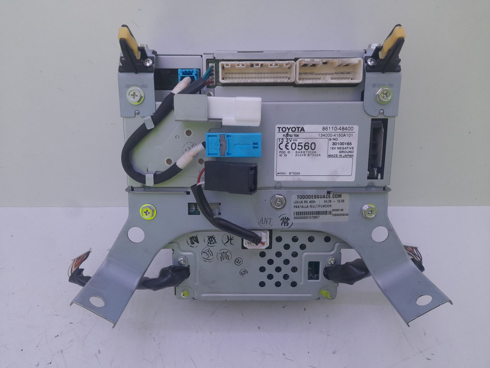 Pantalla multifuncion lexus rx (mcugsumhu3) 400h