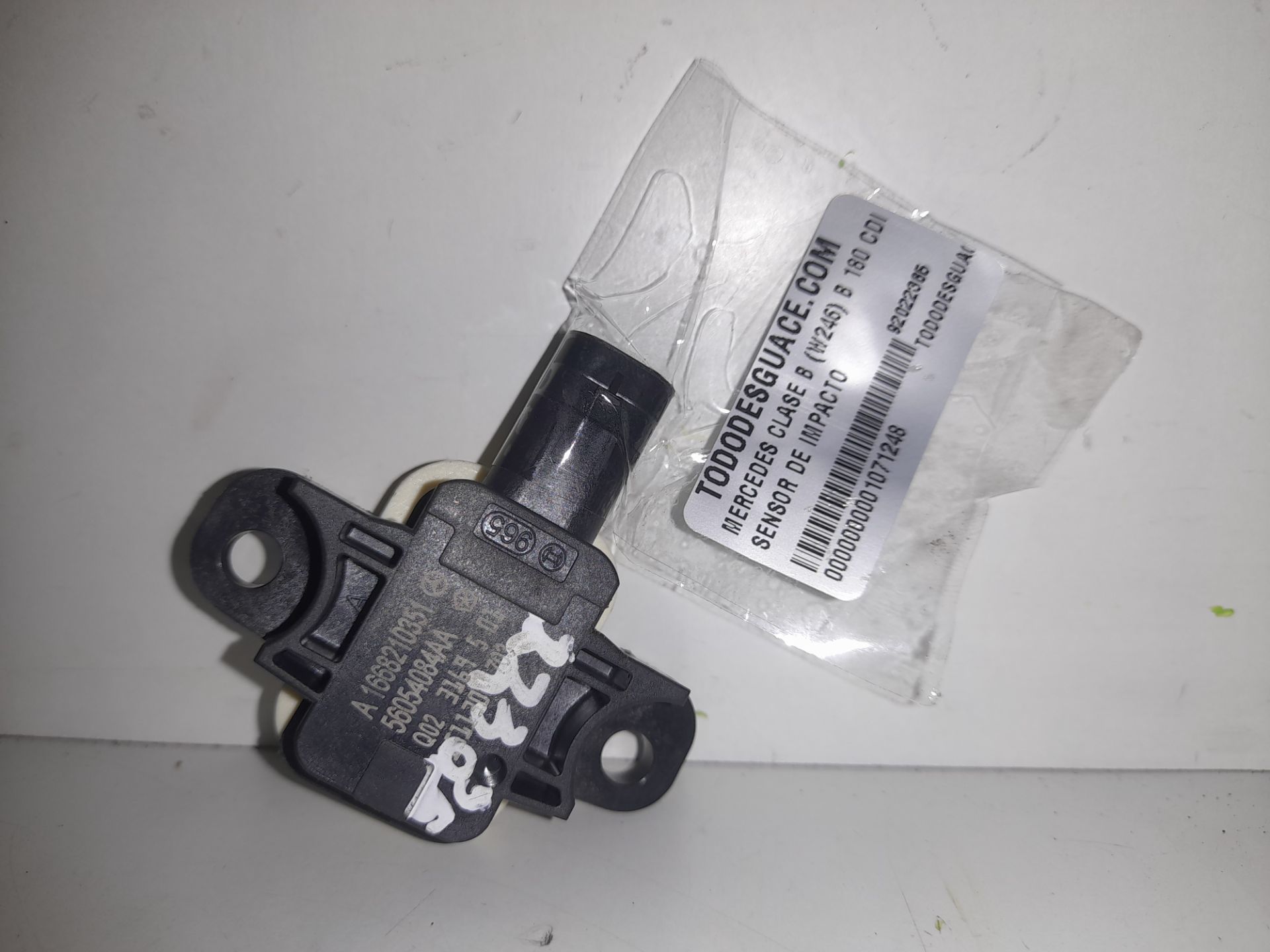 Sensor de impacto mercedes-benz clase b (bm 246) b 180 cdi (246.212)