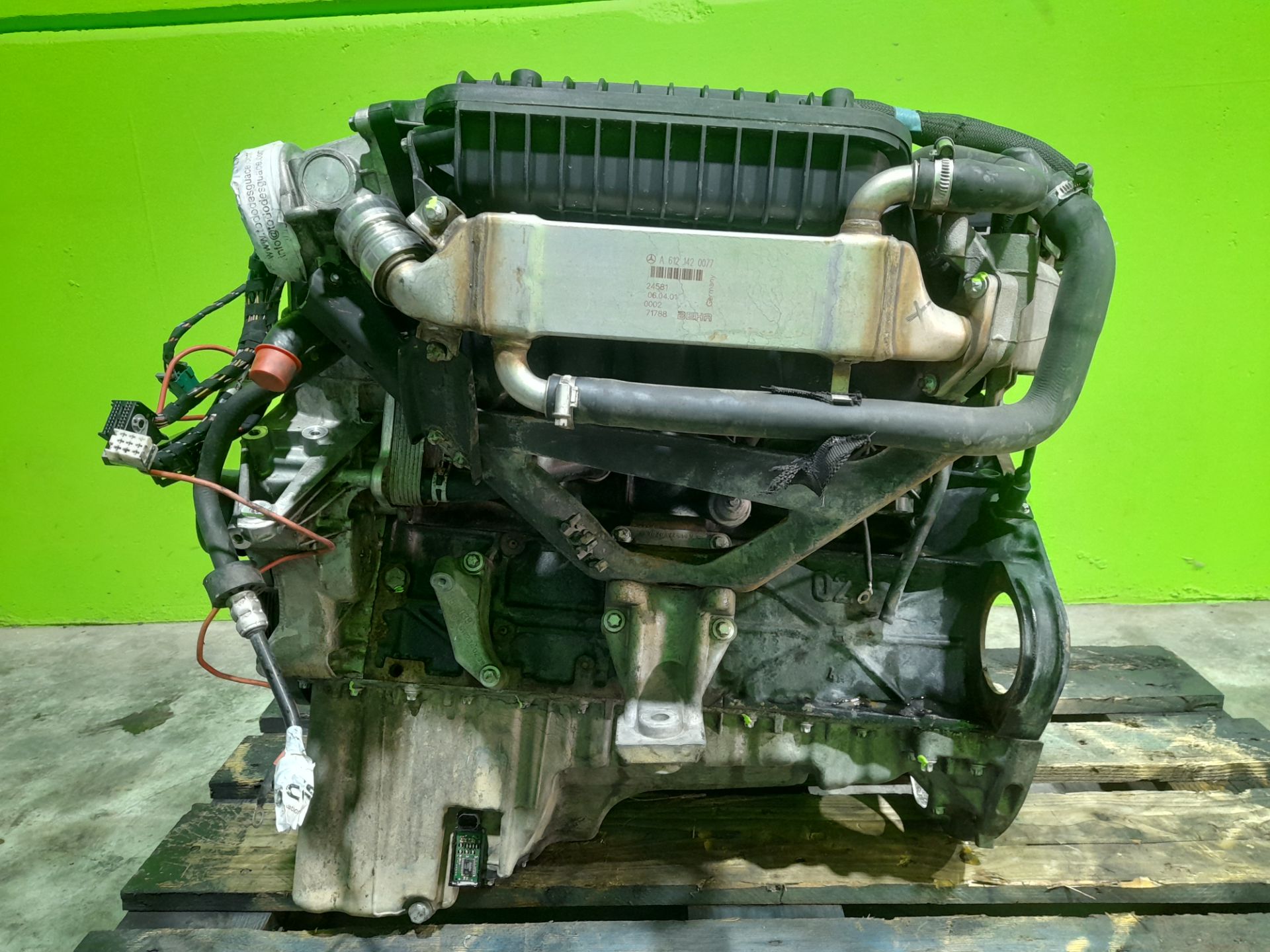 Motor completo mercedes-benz clase ml (bm 163) 270 cdi (163.113)
