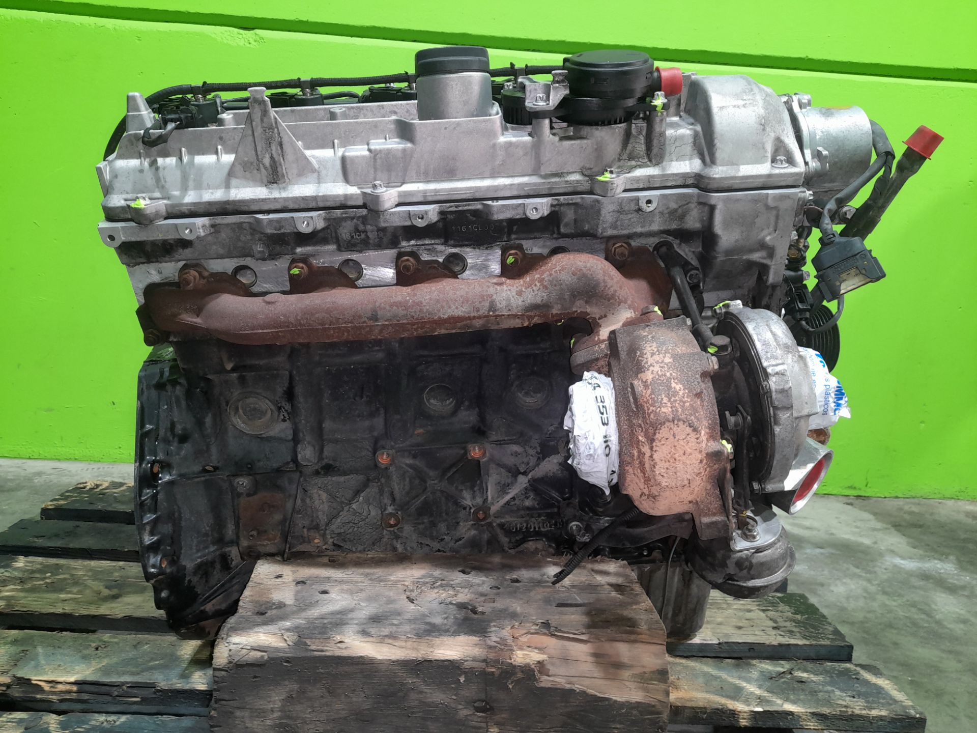 Motor completo mercedes-benz clase ml (bm 163) 270 cdi (163.113)