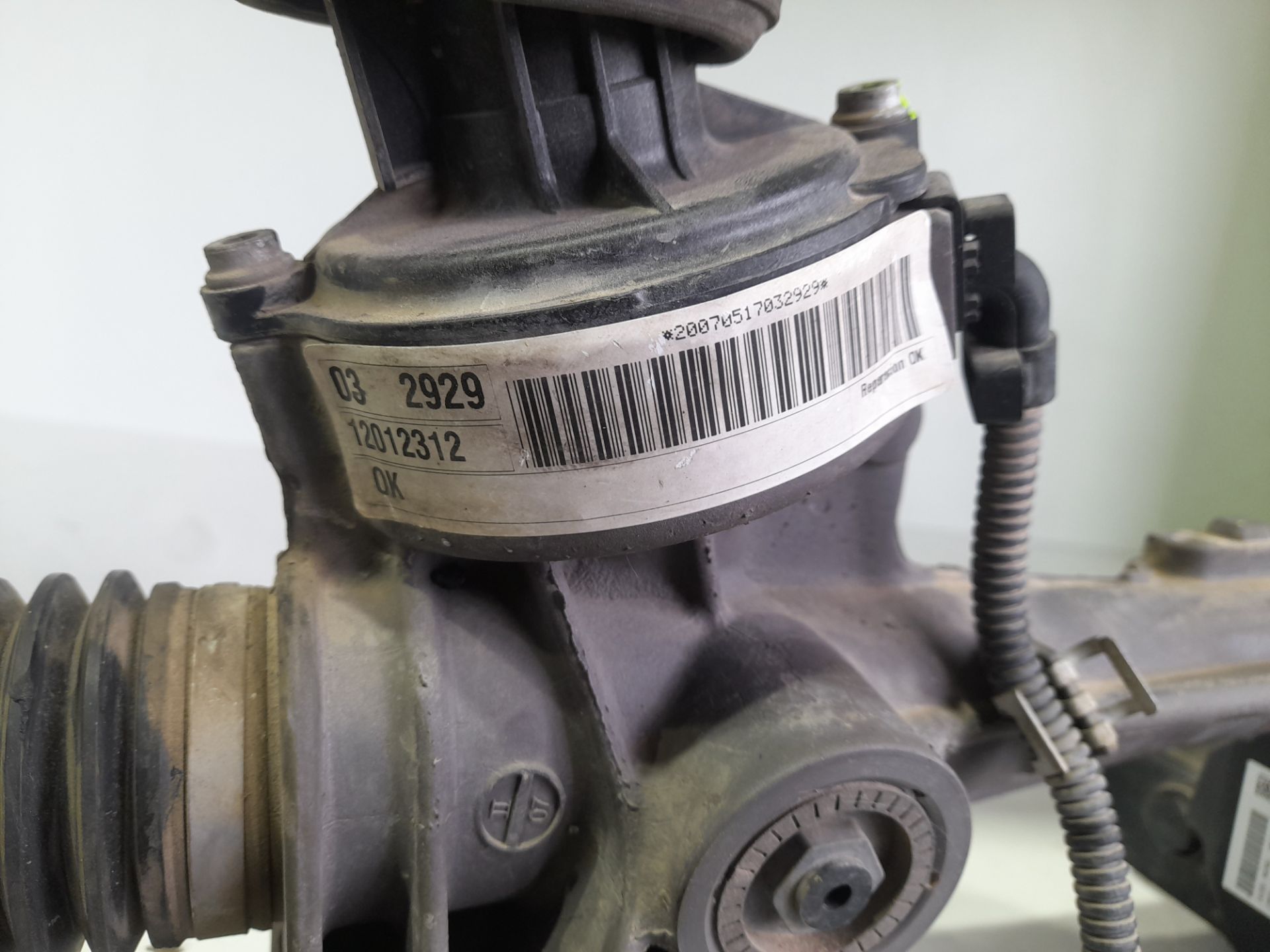 Cremallera direccion volkswagen touran (1t1) advance