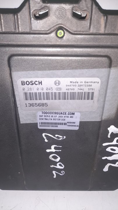 Centralita motor uce daf 95xfxf95 (1997) 