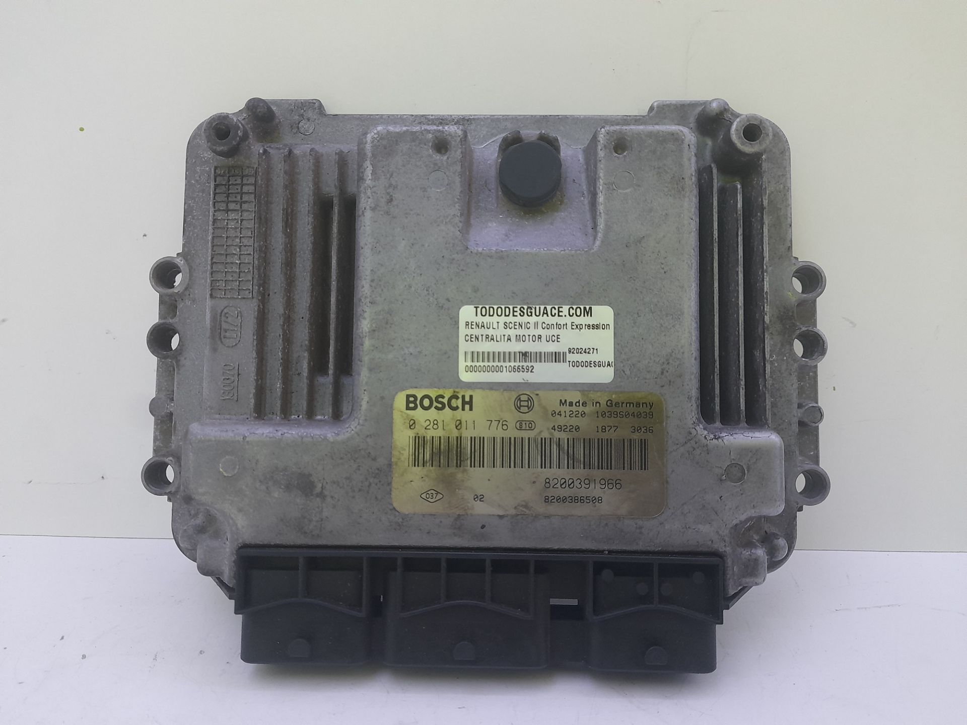 Centralita motor uce renault scenic ii (jm) confort expression