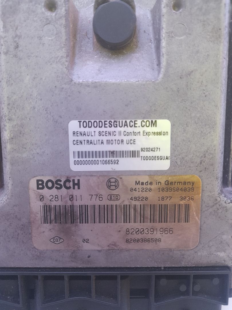 Centralita motor uce renault scenic ii (jm) confort expression