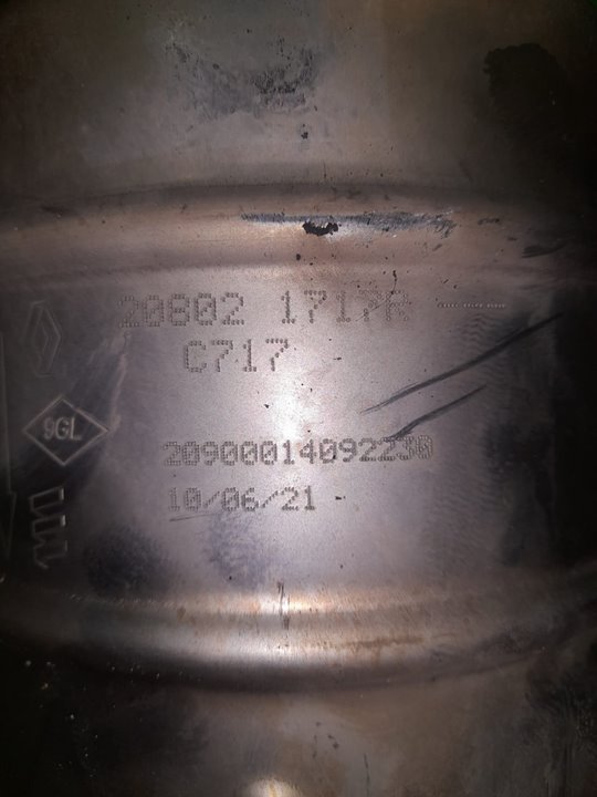 Catalizador dacia sandero iii 