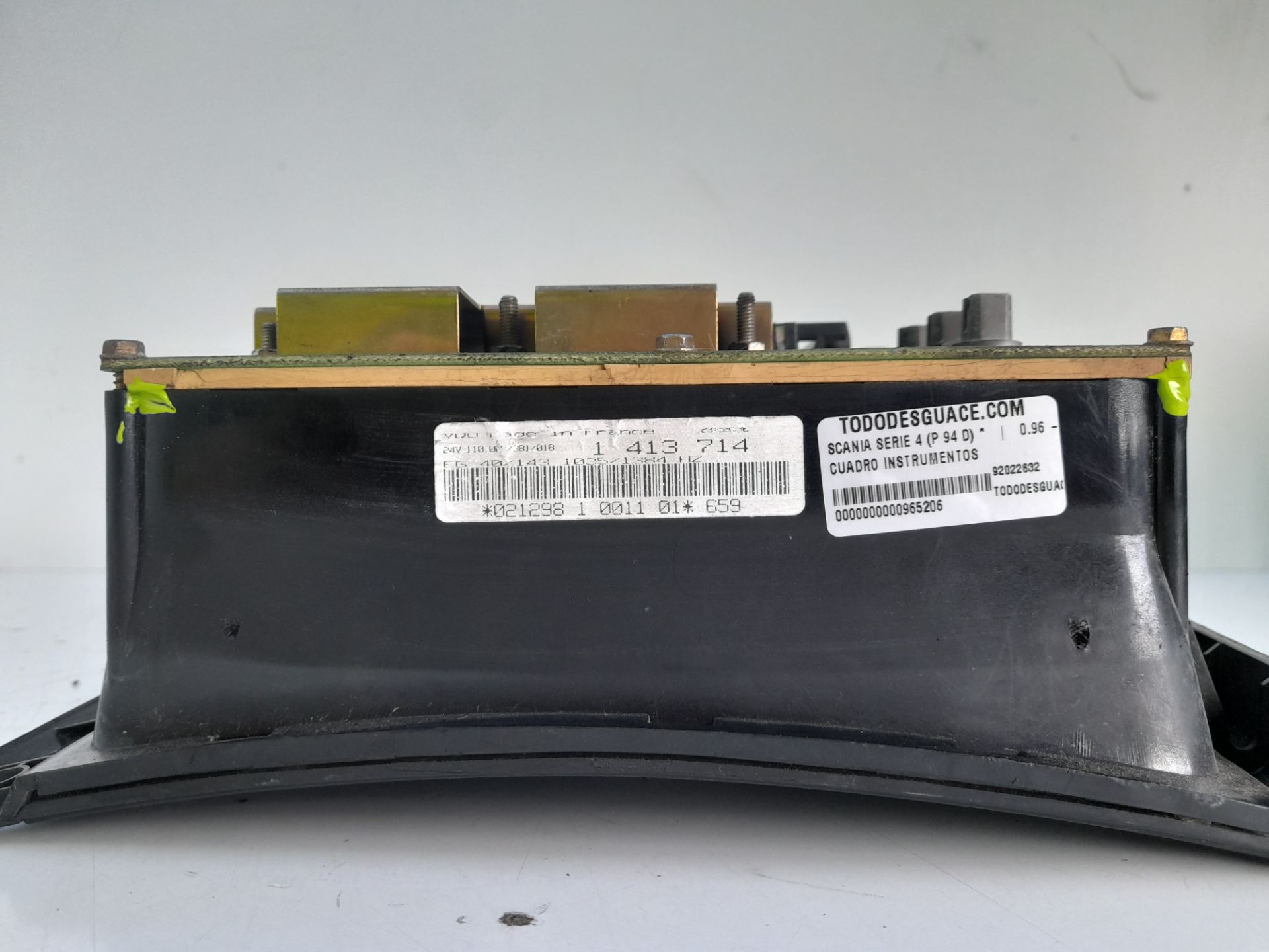 Cuadro instrumentos scania baureihe 4 (p 94 d)(1996) 