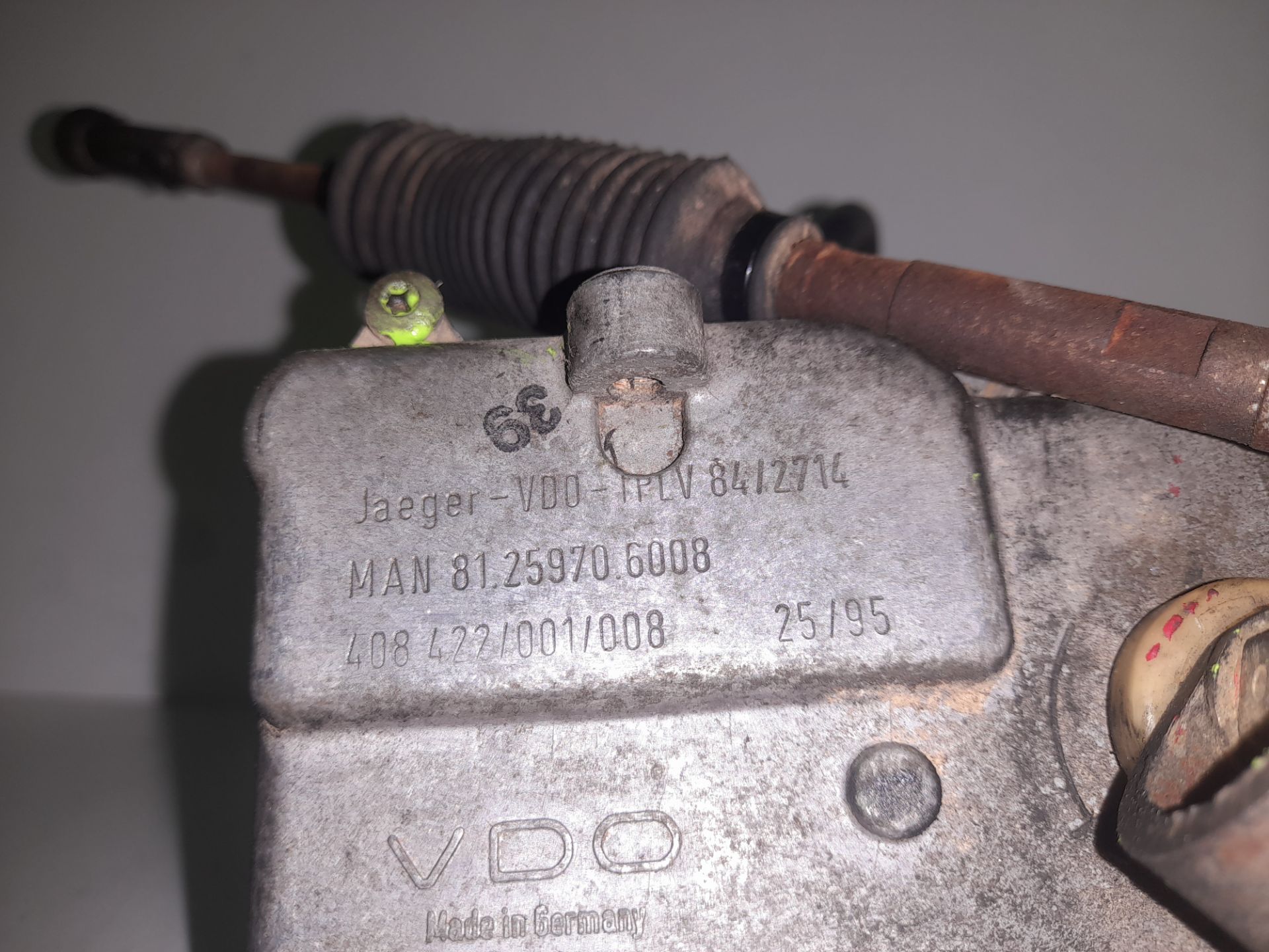 Unidad de control   no identificado