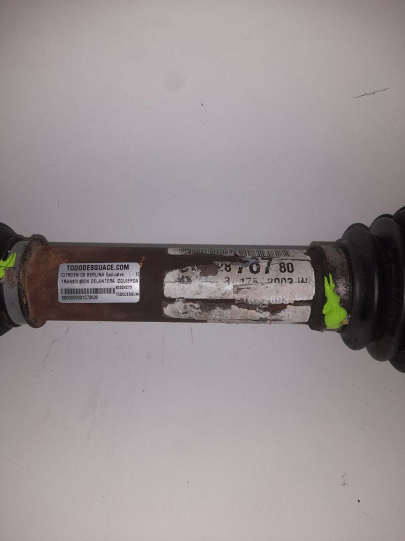 Transmision delantera izquierda citroen c5 berlina exclusive