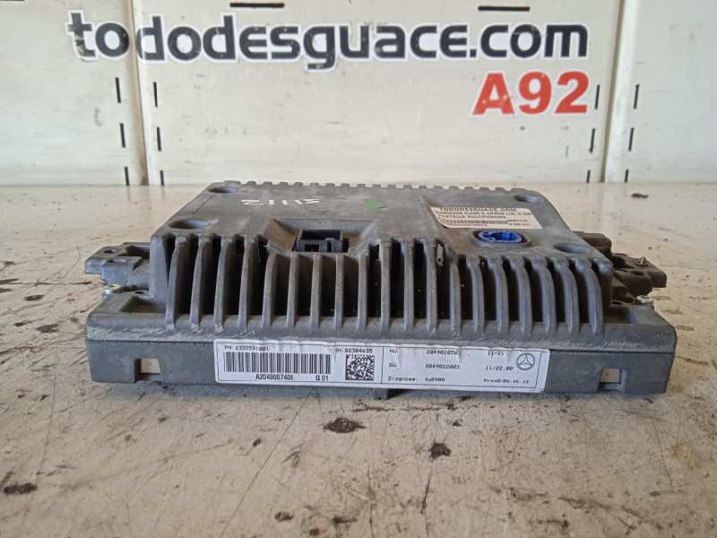 Pantalla multifuncion mercedes-benz clase c (bm 204) berlina c 220 cdi blueefficiency (204.