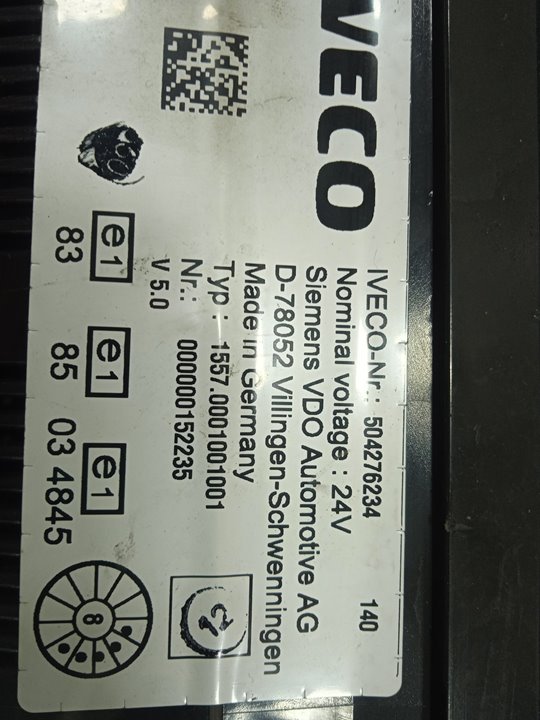 Cuadro instrumentos iveco stralis (as)(2002) 
