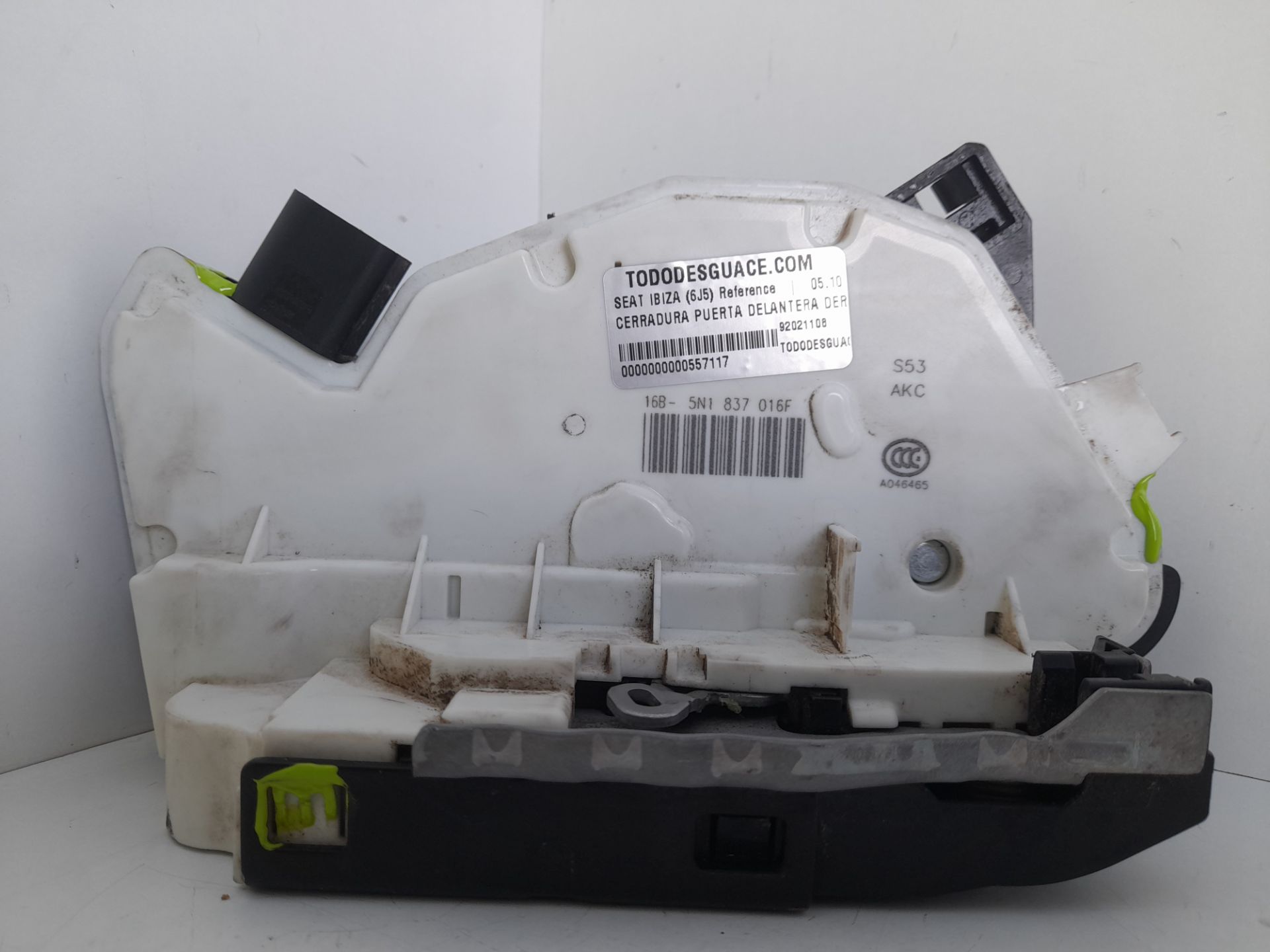 Cerradura puerta delantera derecha seat ibiza berlina (6j5) reference