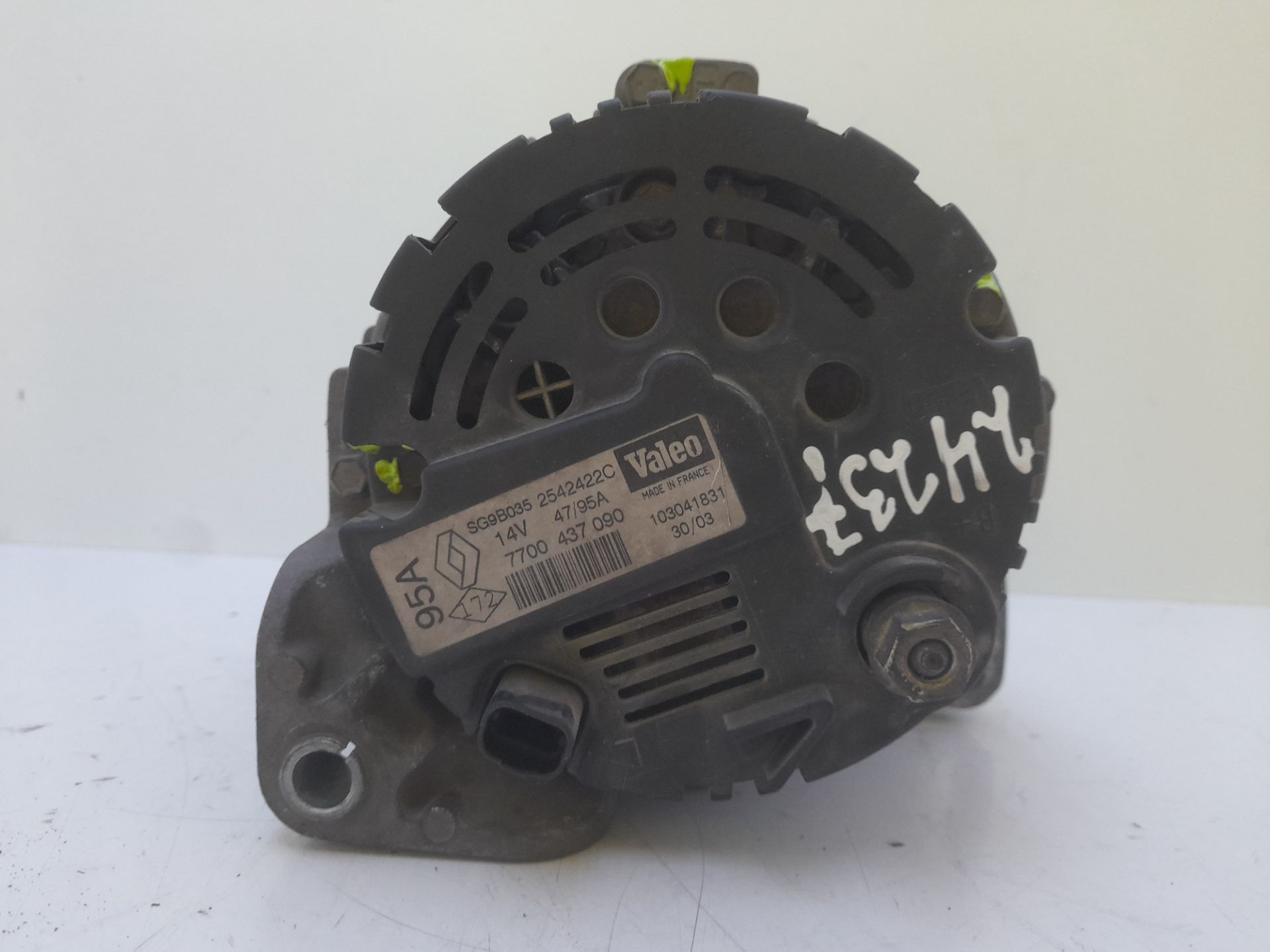 Alternador renault clio ii fase ii (bcb0) authentique