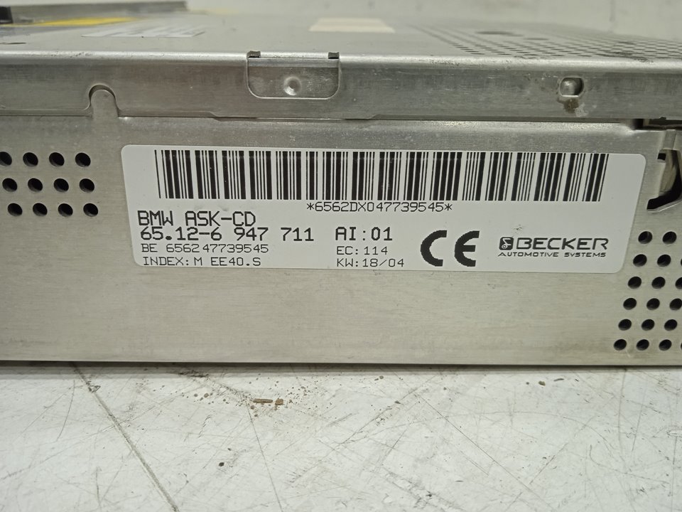 Sistema audio / radio cd bmw serie 7 (e65e66) 730d