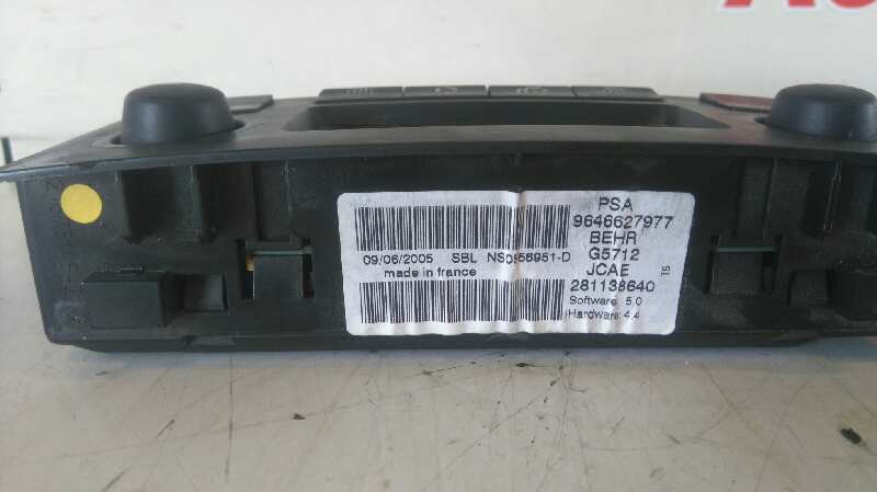  mando calefaccion / aire acondicionado   peugeot 307 (s1) xr clim plus 1.6 16v hdi