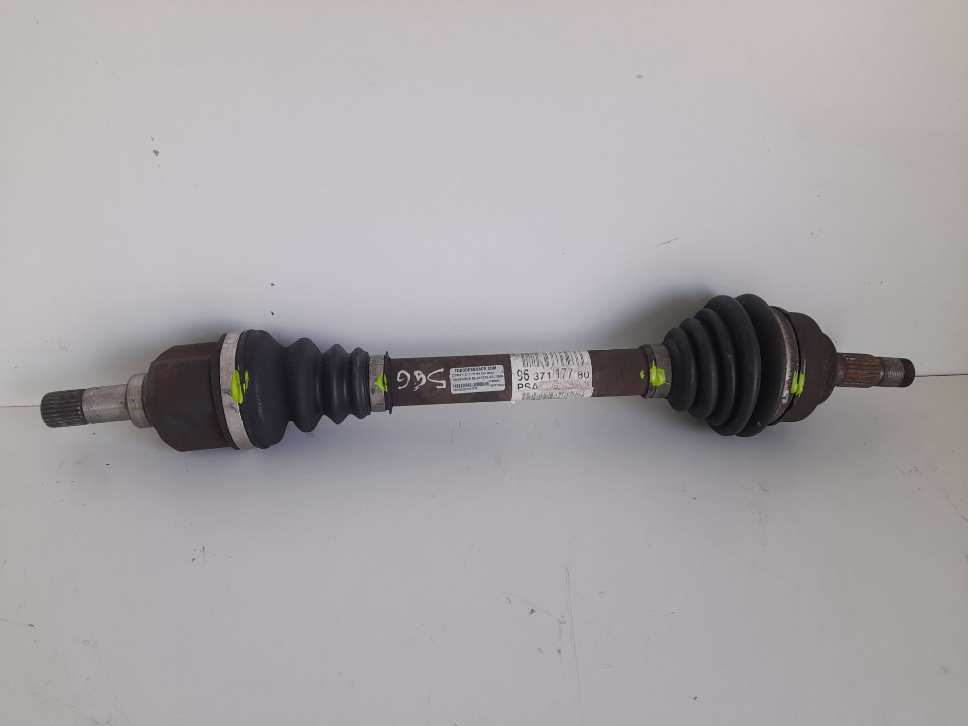 Transmision delantera izquierda citroen c4 berlina collection