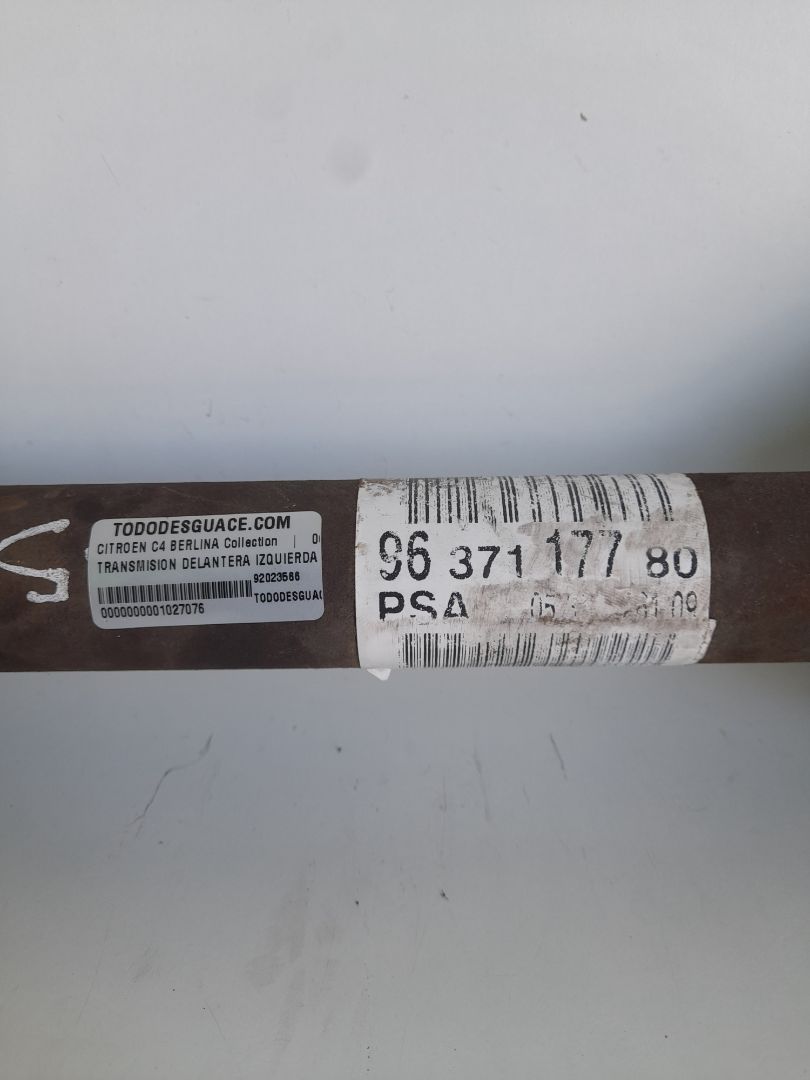 Transmision delantera izquierda citroen c4 berlina collection