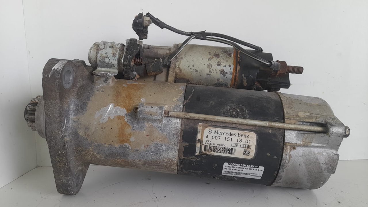 Motor arranque mercedes-benz actros 4 2-ejes bm 963 (2011) 18xx 4x2 szm l bigspace