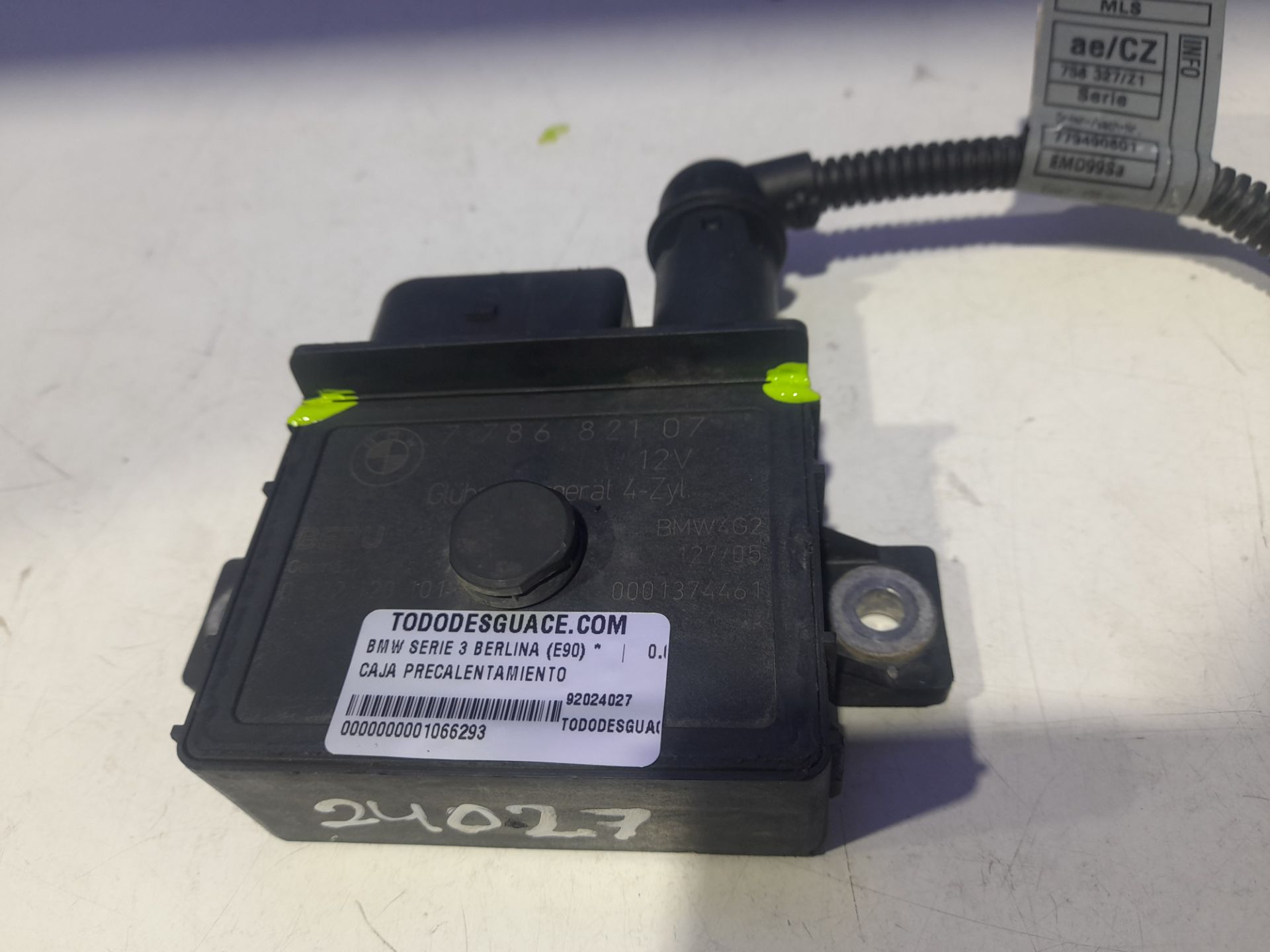 Caja precalentamiento bmw serie 3 berlina (e90) 