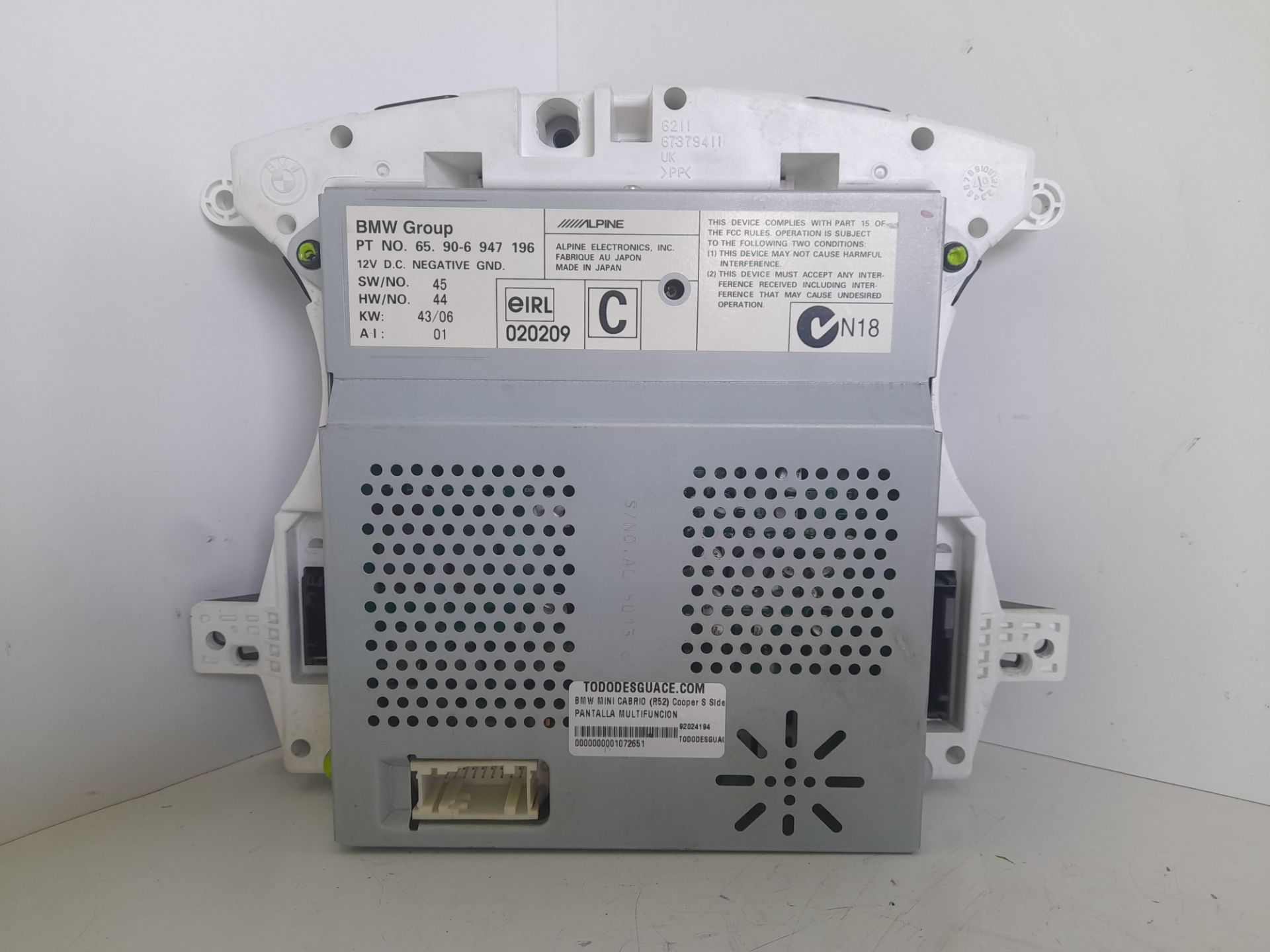 No identificado bmw mini cabrio (r52) cooper s sidewalk