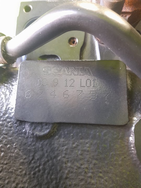 Motor completo scania baureihe c-klasse pgr (2004) 