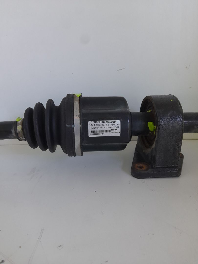 Transmision delantera derecha bmw mini cabrio (r52) cooper s sidewalk