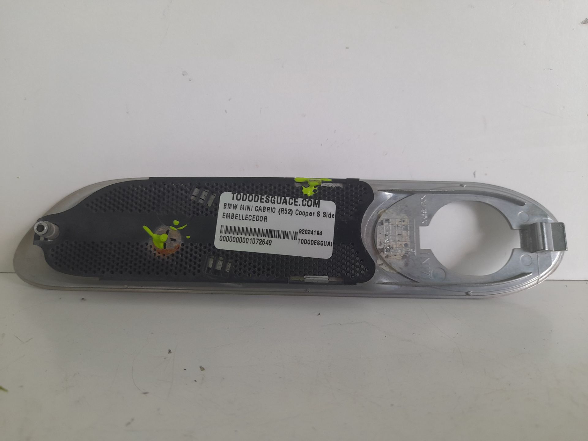 Embellecedor bmw mini cabrio (r52) cooper s sidewalk