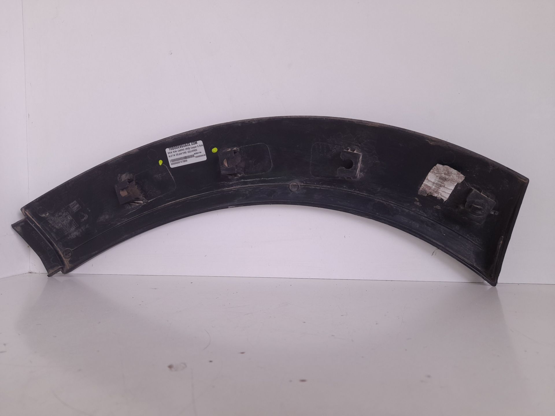 Aletin delantero izquierdo bmw mini cabrio (r52) cooper s sidewalk