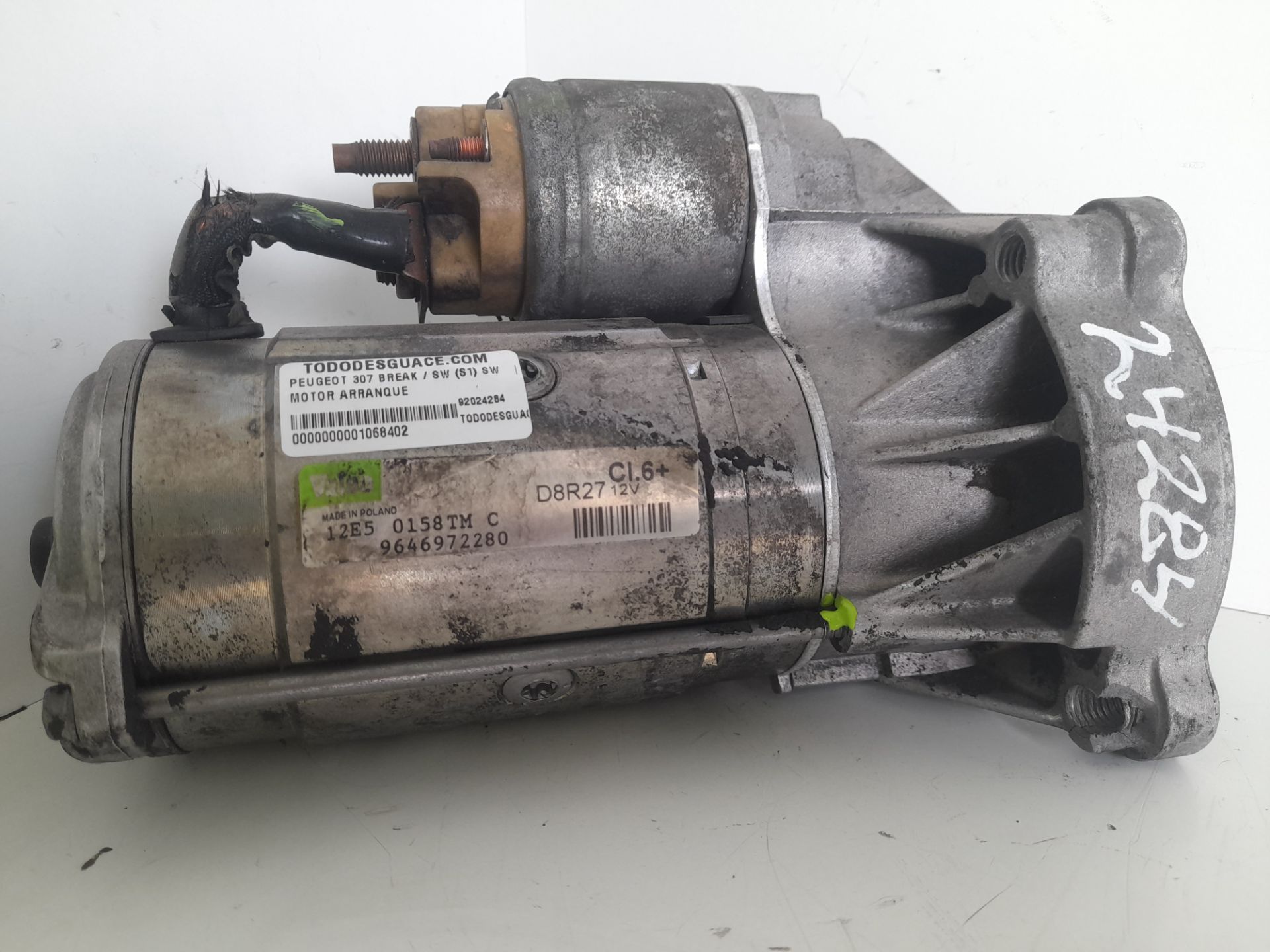 Motor arranque peugeot 307 break  sw (s1)(04.2002) sw