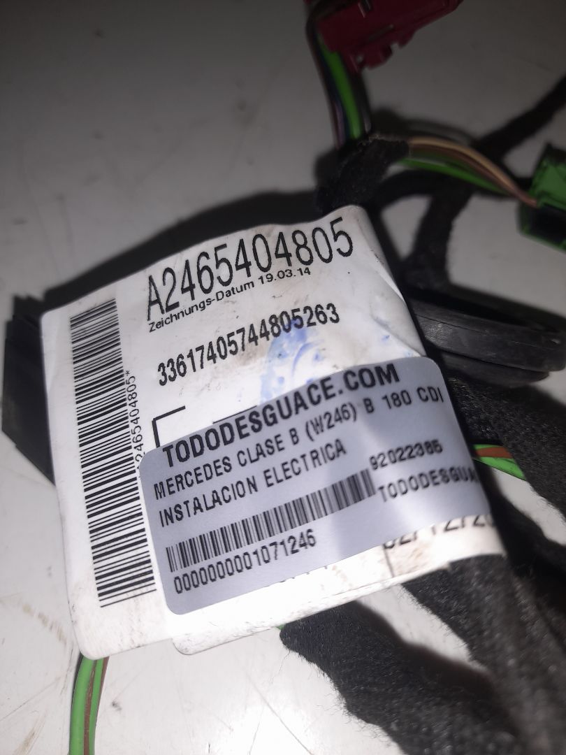 No identificado mercedes-benz clase b (bm 246) b 180 cdi (246.212)
