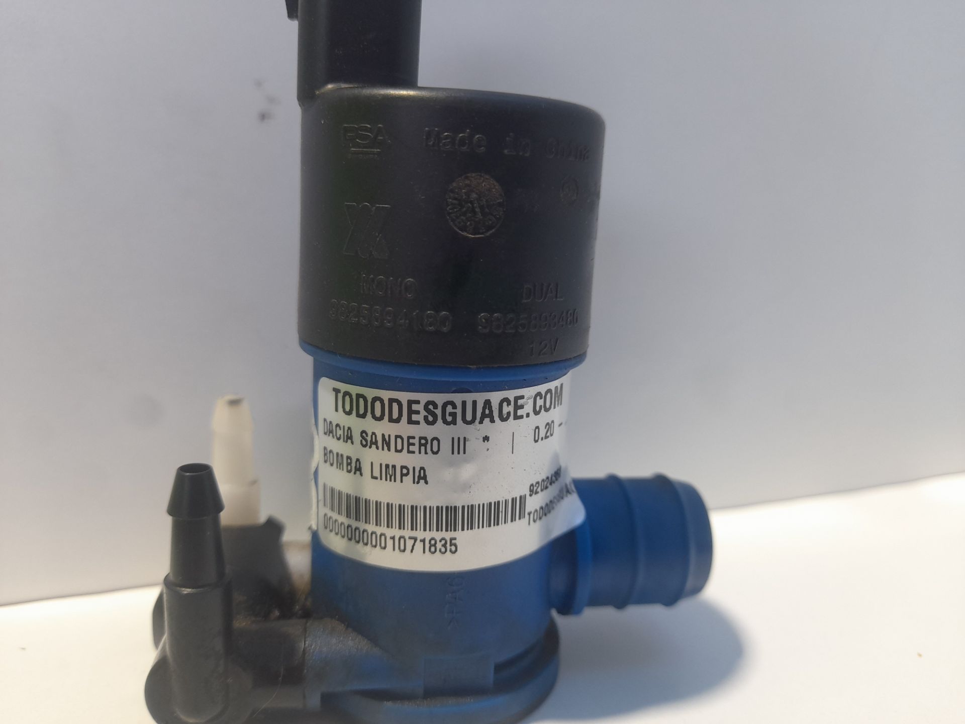 Bomba limpia dacia sandero iii 