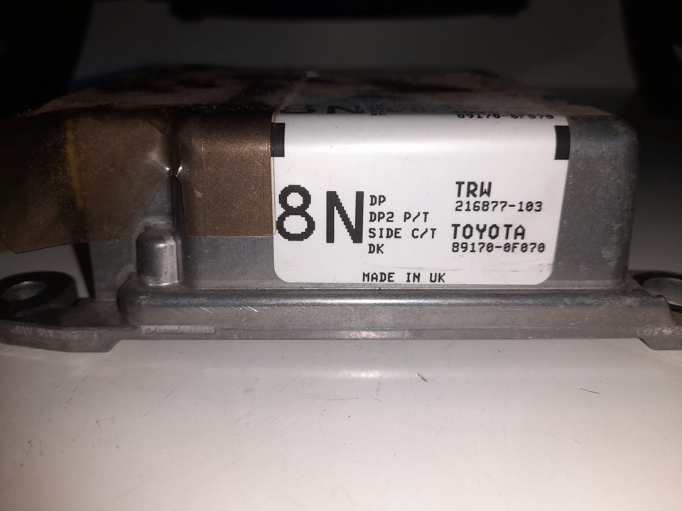 Kit airbag toyota corolla verso (r1) 2.2 d4d luna