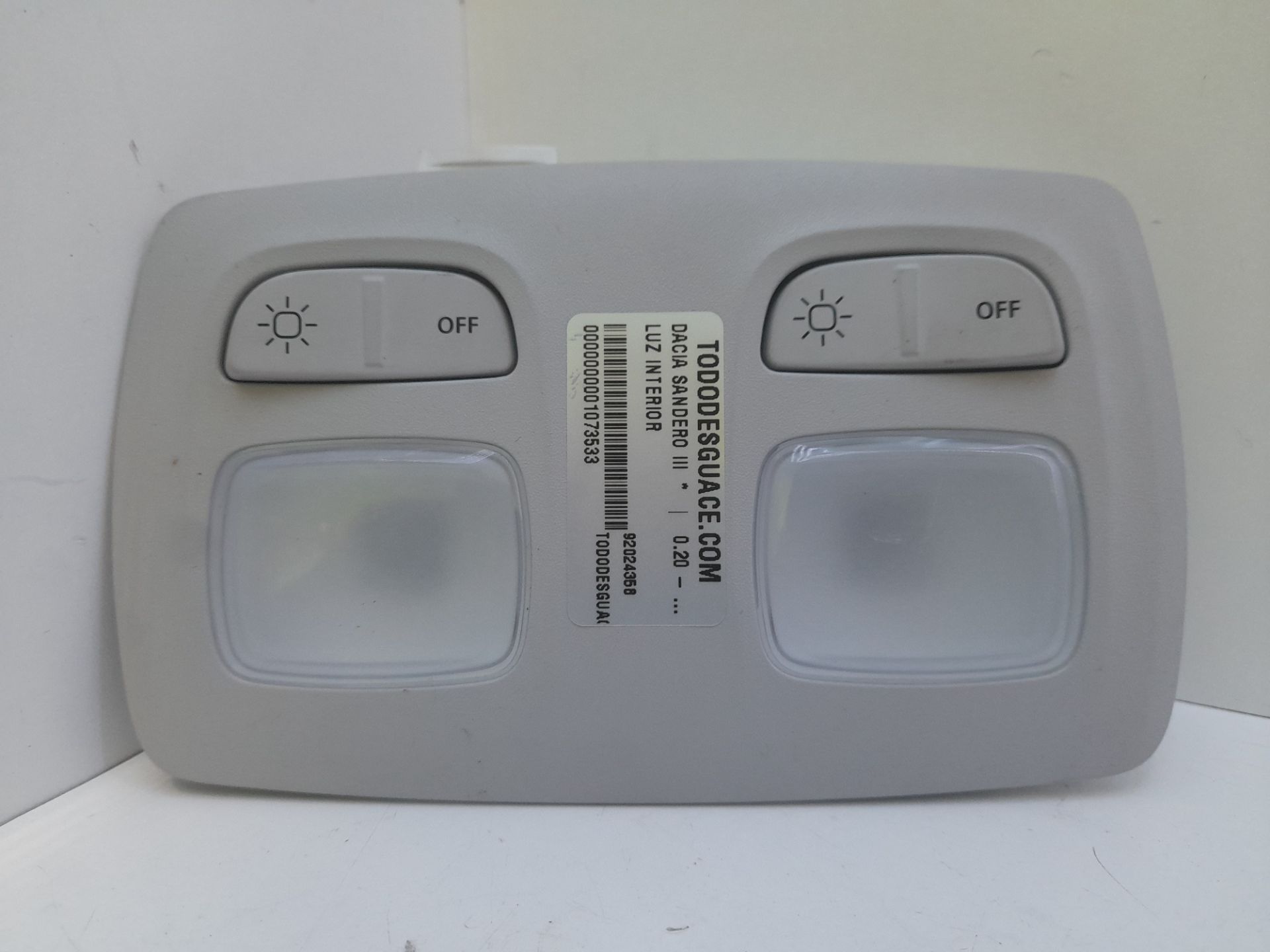 Luz interior dacia sandero iii 