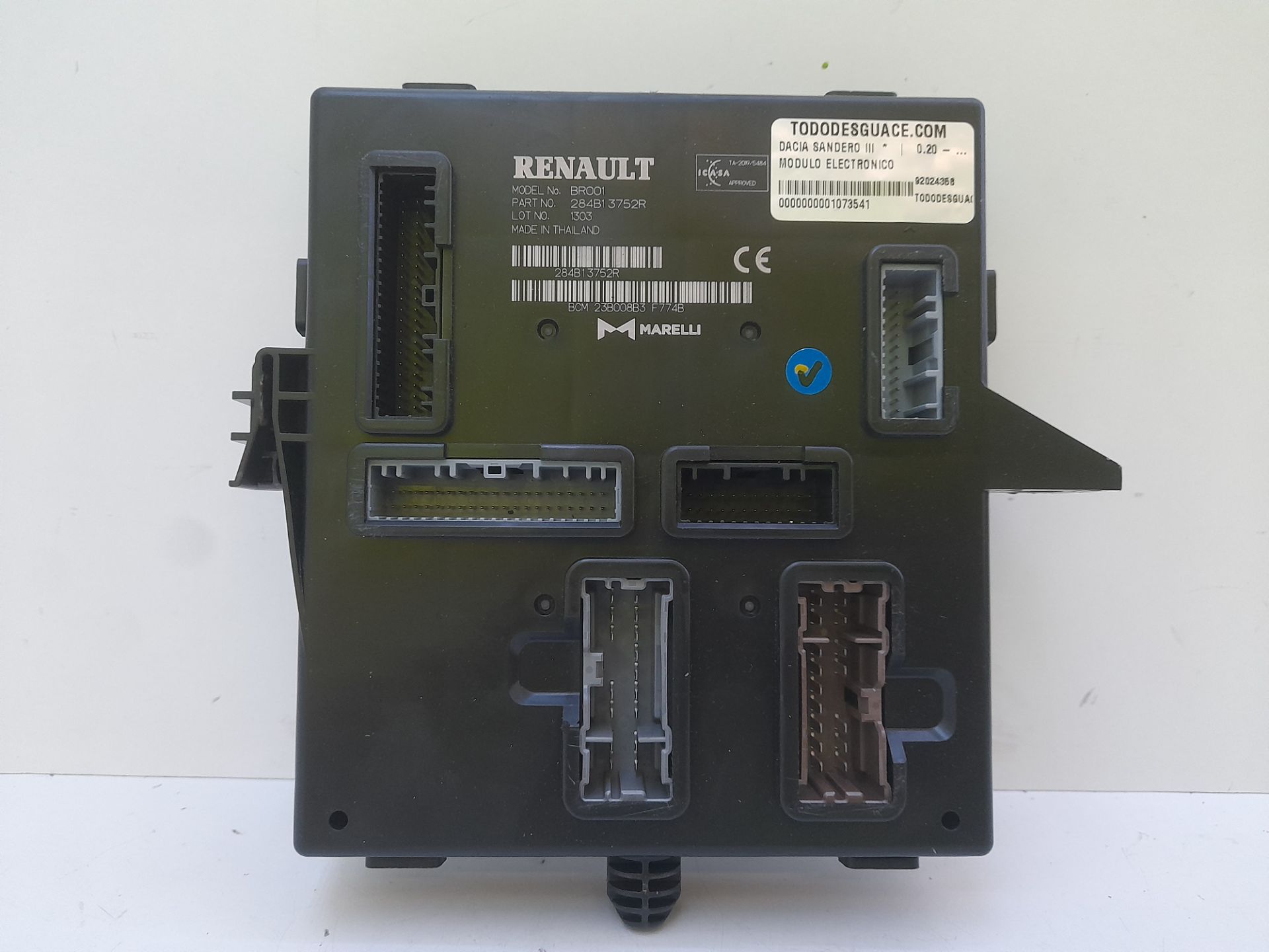 Modulo electronico dacia sandero iii 