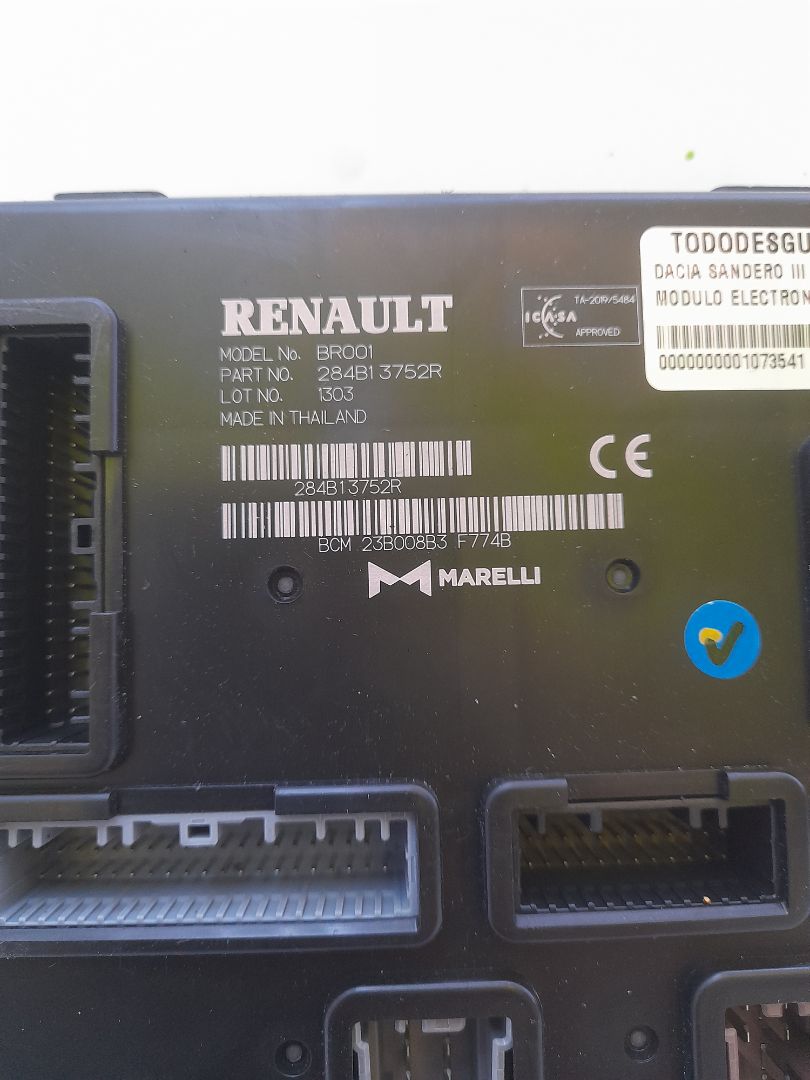 Modulo electronico dacia sandero iii 