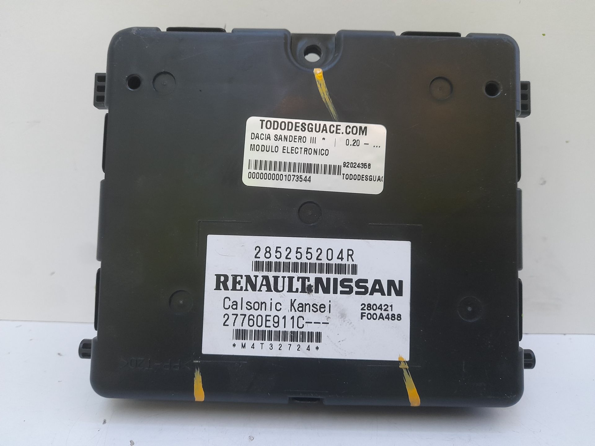 Modulo electronico dacia sandero iii 