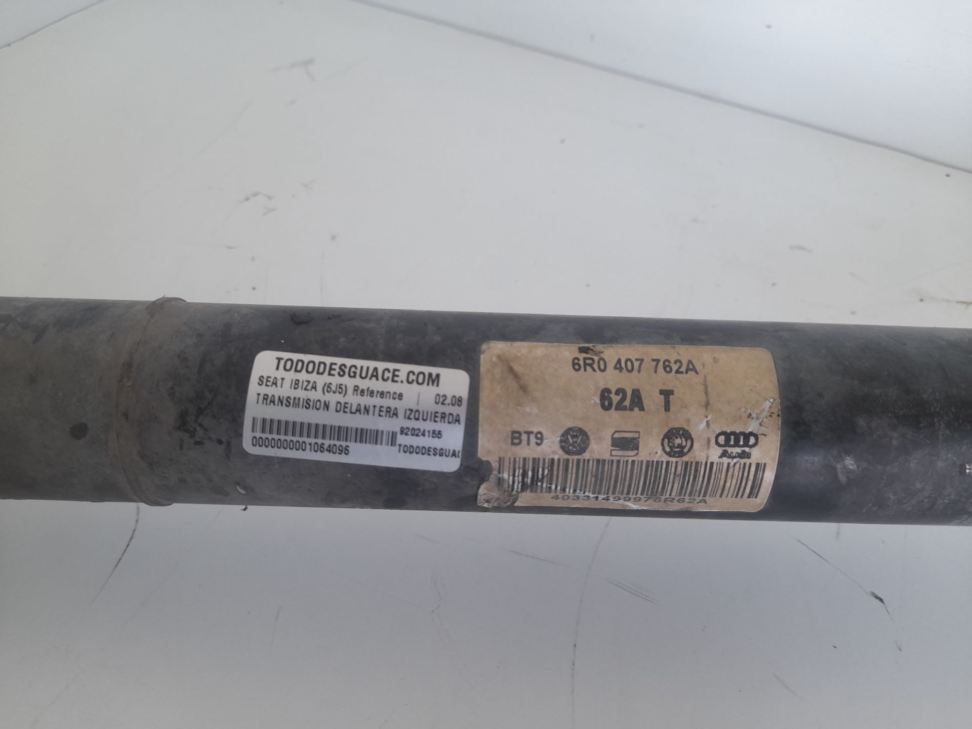 Transmision delantera izquierda seat ibiza berlina (6j5) reference