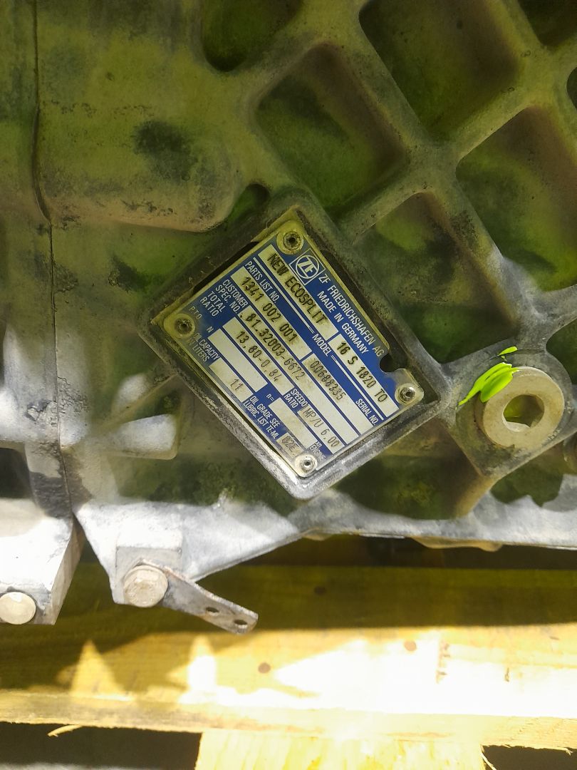 Caja cambios man tga 18.xxx (2000) fg  bb               (e3e4) 