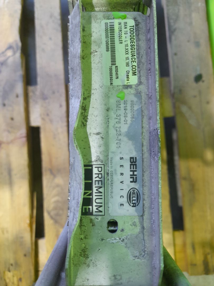 Intercooler man tgl 10.xxx 10.180   chasis l