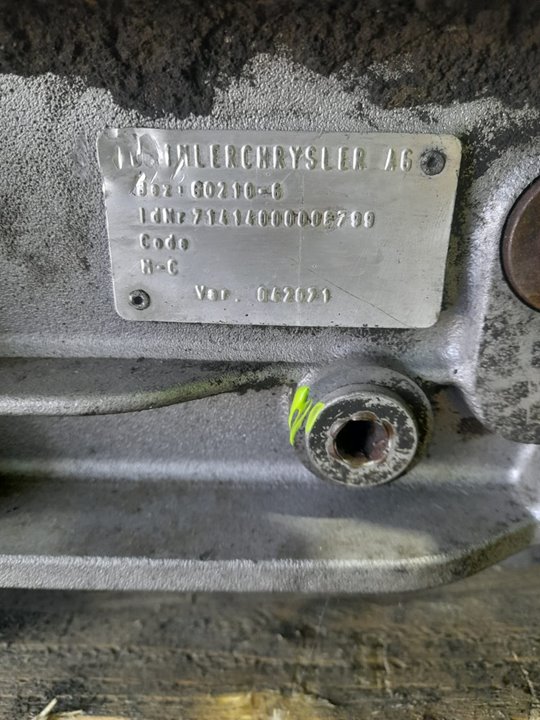 Caja cambios mercedes-benz  no identificado