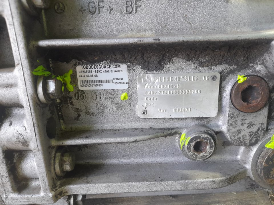 Caja cambios mercedes-benz  no identificado
