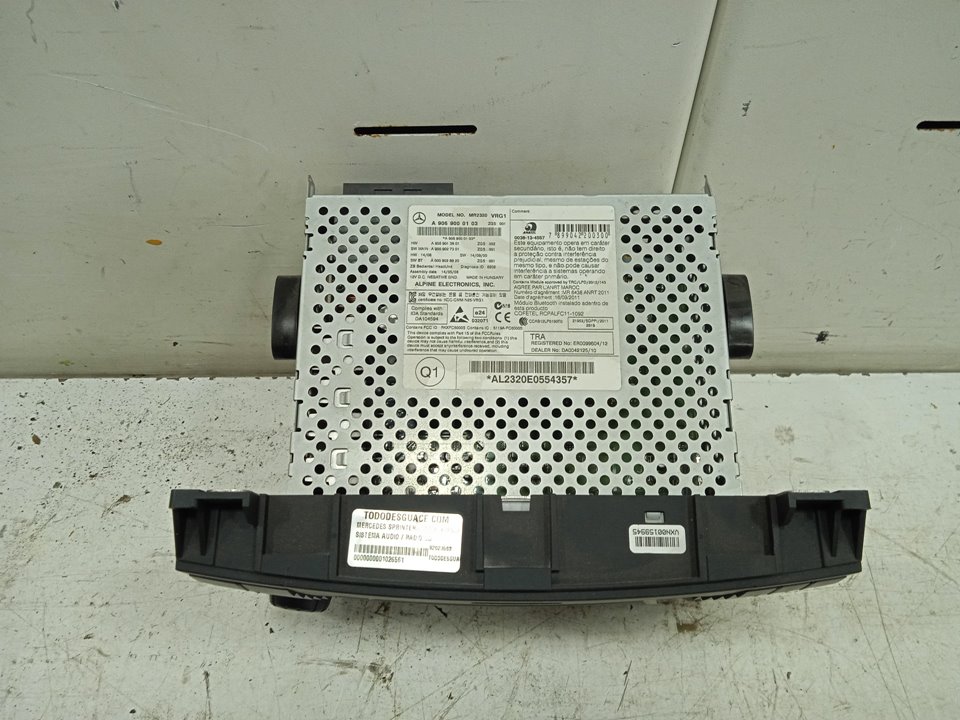 Sistema audio / radio cd mercedes-benz sprinter ii kombi 311  313  314  316 cdi (906