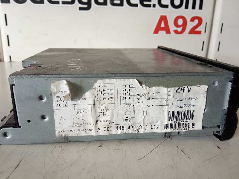  tacografo   mercedes atego 6 cyl. 4x4 2005 - 