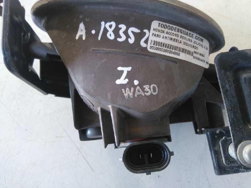 Faro antiniebla izquierdo honda accord berlina (clcn) 2.2i ctdi executive