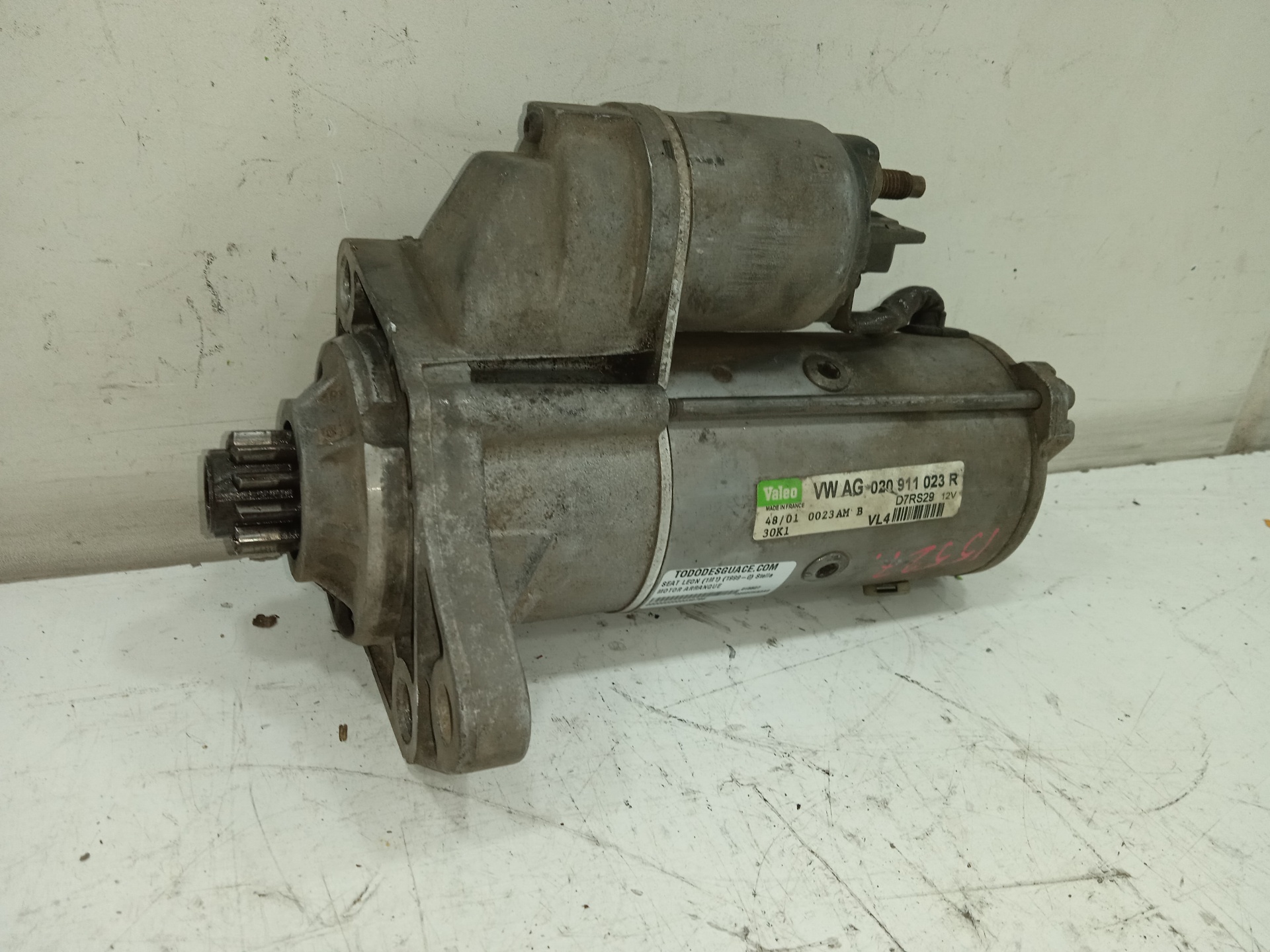 Motor arranque  seat leon