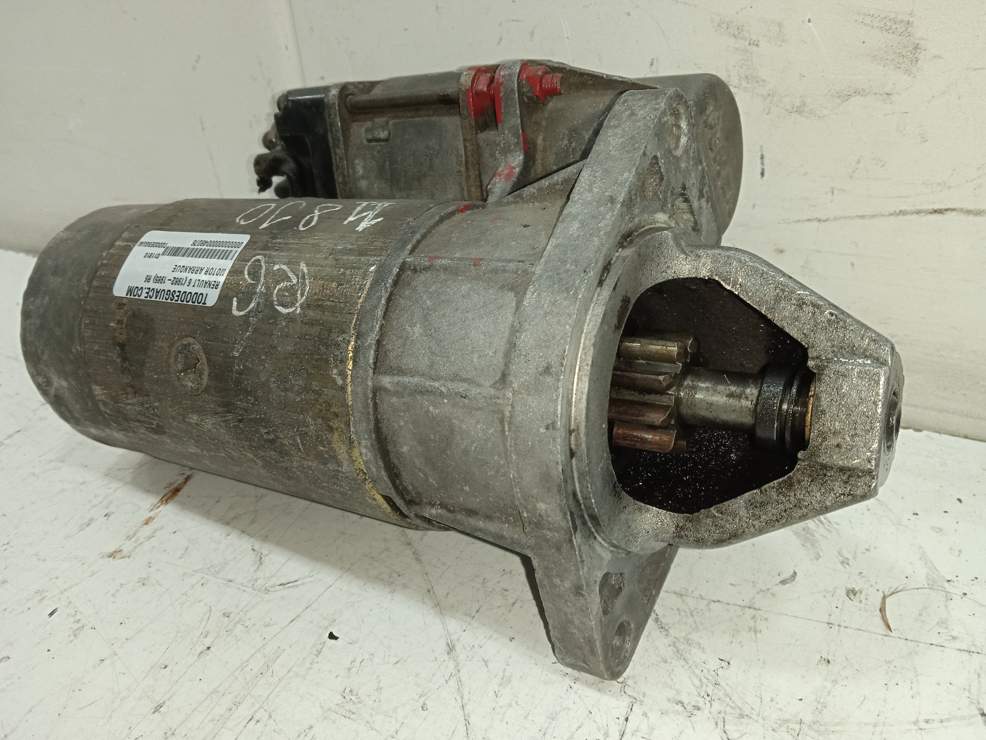 Motor arranque  renault 6