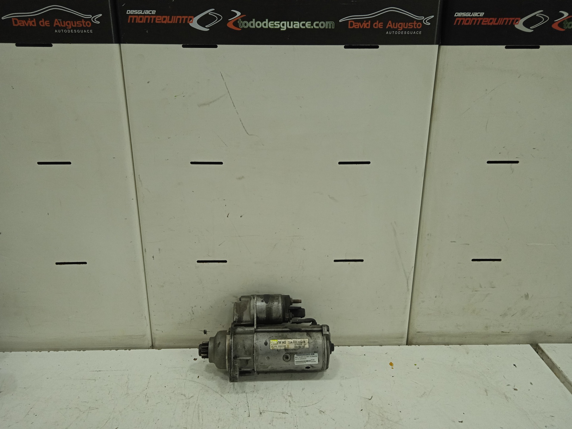Motor arranque  seat toledo