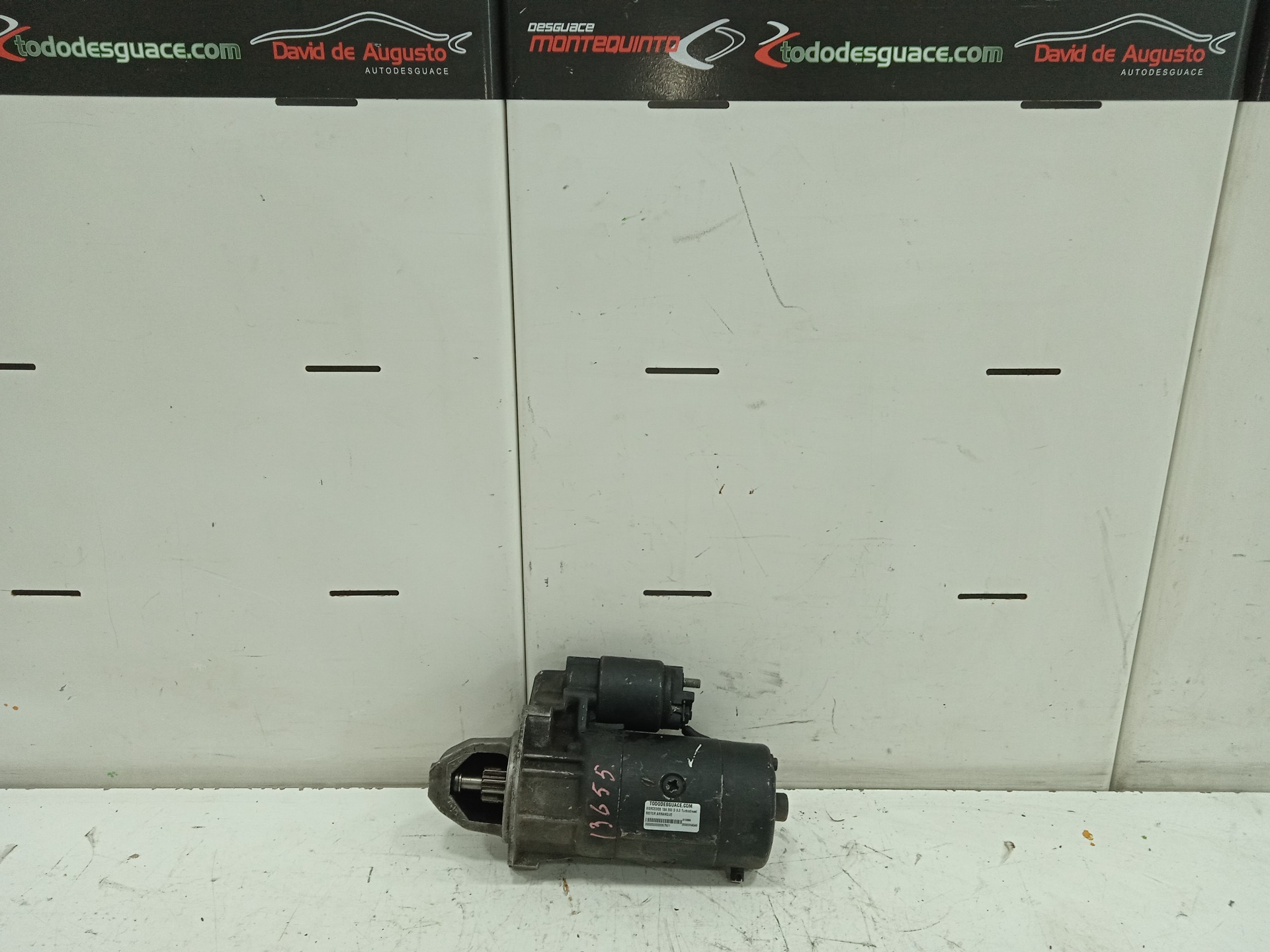 Motor arranque  mercedes clase e  familiar
